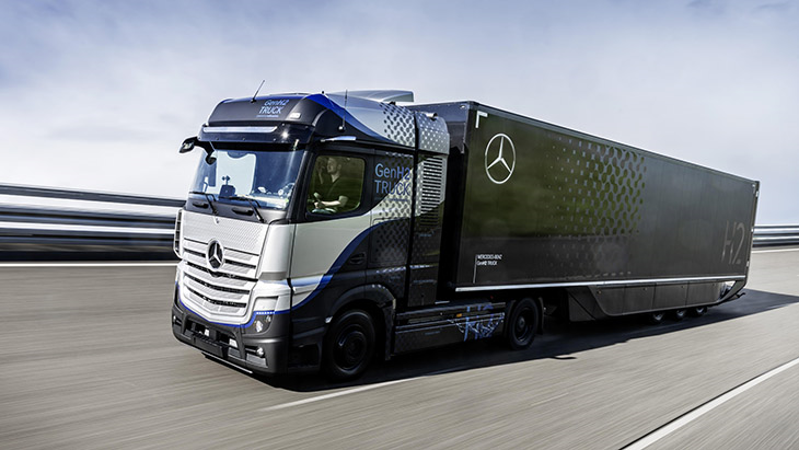 Daimler Trucks begins rigorous testing of its fuel−cell truck
