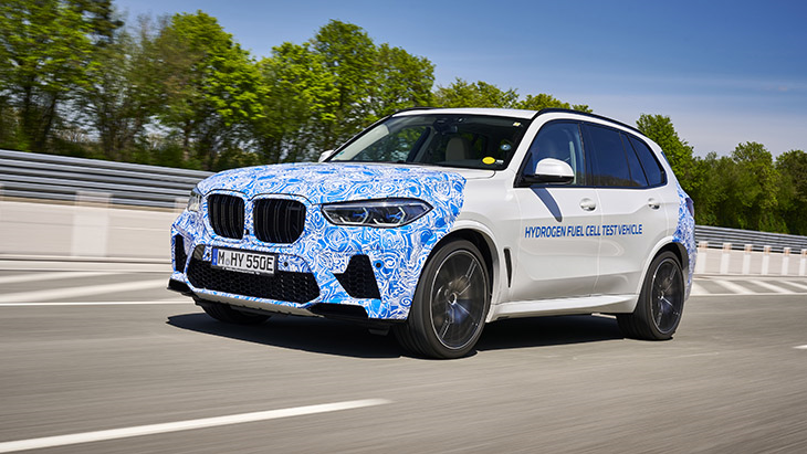 BMW i Hydrogen NEXT testing with begins