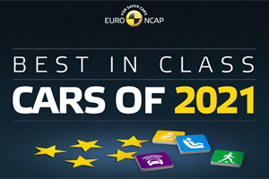 Euro NCAP's 2021 top performers