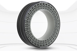 Hankook exhibits airless i-Flex concept tyre