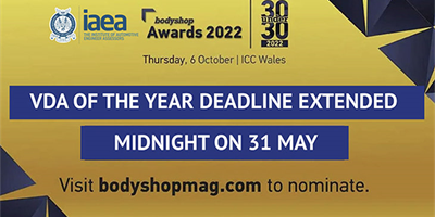VDA of the Year - entry deadline: 31 May