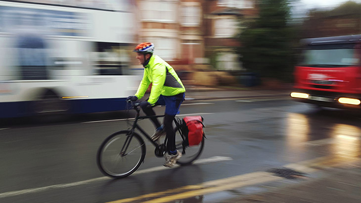 Speed limit for cyclists?